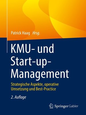 cover image of KMU- und Start-up-Management